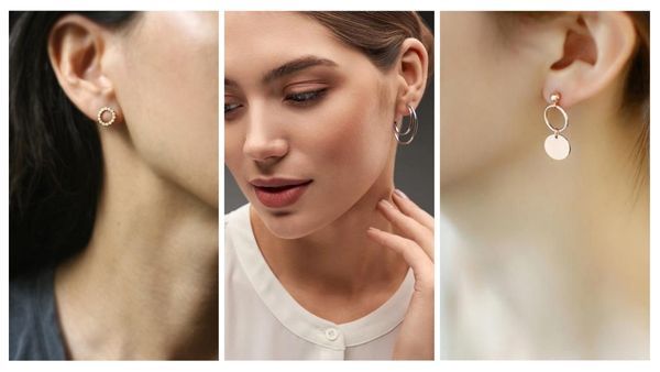 1. Stud & dangle earrings