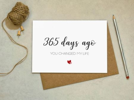 2. ‘365 Days’ Cards Or Handwritten Letters