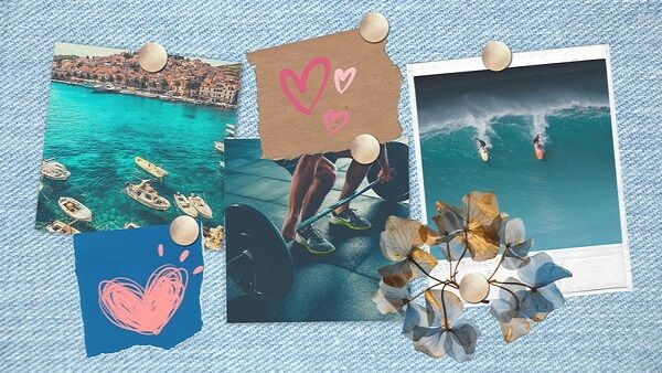 4. Travel Scrapbook With Photos