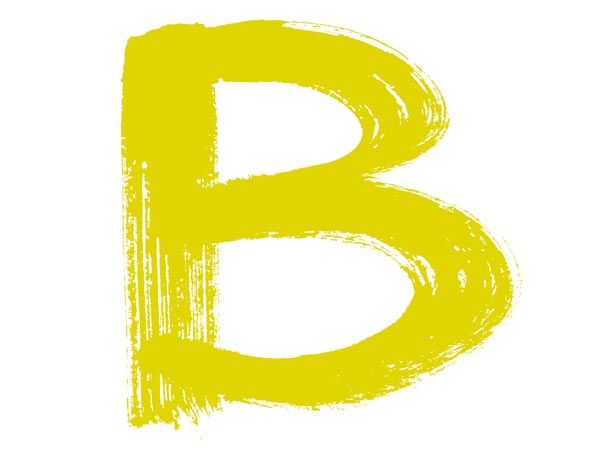 B