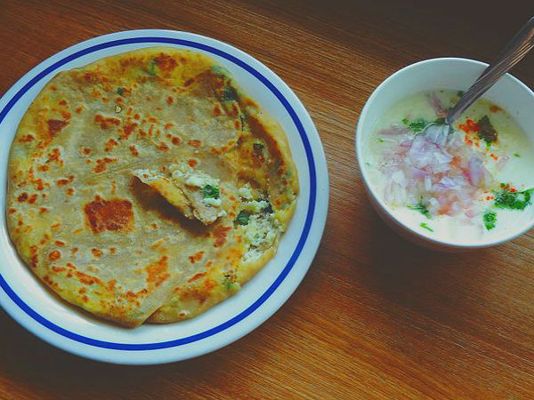 Mixed Vegetable Paratha Mixed Vegetable Paratha