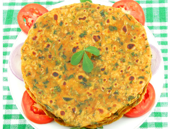 Methi Paratha Recipe Methi Paratha Recipe