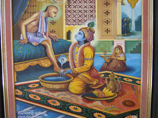 સુદામા મળ્યા હતા કૃષ્ણને