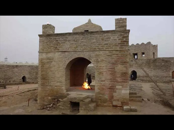 hindu temple in azerbaijan