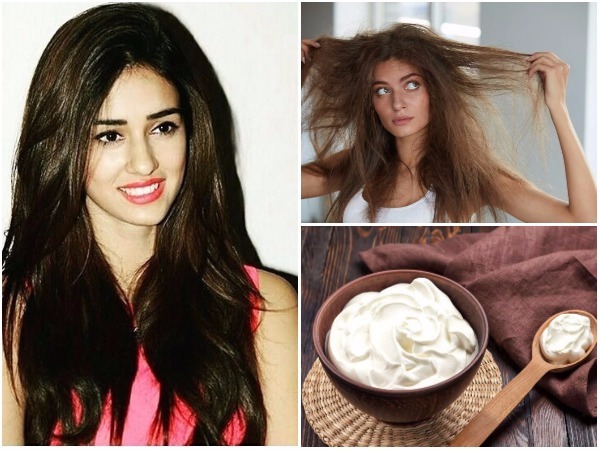 Curd hair pack for smooth and manageable hair Curd hair pack for smooth and manageable hair