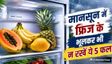 मानसून में फ्रिज में भूलकर भी न रखें ये 5 फल