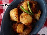 देसी घी से बना आलू पोस्‍तो