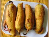 स्‍वादिष्‍ट हरी मिर्च के पकौड़े