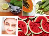 झुलसती गर्मी के लिये फेस पैक 