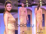 IBFW के आखिरी दिन रैंप पर उतरी आलिया 