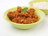 बिना प्‍याज कि चिकन टमैटो ग्रेवी