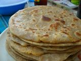 आलू प्‍याज पराठा 