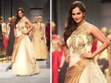IBFW 2013: सानिया ने किया रैंप वॉक 