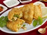  हरी मटर का समोसा 