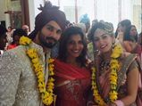 देखिये, शाहिद और मीरा कपूर ने अपनी शादी पर क्‍या पहना 
