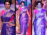   IIJW में ज्‍वेलरी कलेक्‍शन पेश करने पहुंची सानिया मिर्जा 