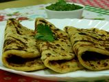  नाश्‍ते में जरुर बनाएं अचारी अरबी पराठा 
