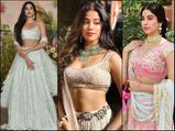 Sonam Kapoor wedding: मेंहदी से लेकर रिसेप्‍शन तक अपने स्‍टाइल से छा गई जाह्नवी कपूर