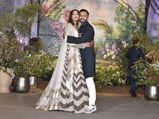 Sonam Kapoor wedding: ग्रे ल‍हंगे में नजर आई दुल्‍हन, स्‍पोर्ट शूज में आया दूल्‍हा