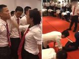 जब खराब परफॉर्मेंस के ल‍िए बॉस ने कर्मचारियों को कतार में खड़ा कर मारा थप्‍पड़,  देखिए वीडियो 