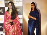 'छपाक' स्‍क्रीन‍िंग पर दीपिका पादुकोण और लक्ष्‍मी अग्रवाल ने पहनी सब्‍यसाची साड़ी