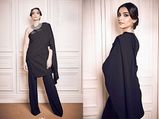 सोनम ने Tuxedo स्टाइल साड़ी में ढाया कहर, पार्टी आउटफिट के ल‍िए बन सकता है बेस्‍ट ऑप्‍शन  