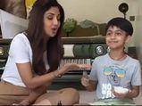 शिल्पा शेट्टी ने बेटे वियान के साथ बनाया  DIY सॉल्ट स्क्रब,  बच्चें भी कर सकते हैं इस्तेमाल