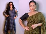 रक्षाबंधन पर खूबसूरत लुक के लिए विद्या बालन के इन ट्रेडिशनल लुक से लें इंस्पीरेशन