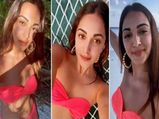 स्विमसूट में हॉट लुक फ्लॉन्ट करने के लिए कियारा आडवाणी से लें बिकिनी मेकअप टिप्स