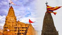 Cyclone Biparjoy : द्वारकाधीश मंदिर पर क्यों फहराए गए दो ध्वज?  बिपरजॉय चक्रवात से कनेक्शन जानें 