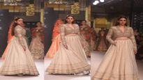 Aditi Rao Hydari : कशीदाकारी लहंगे में अदिति राव हैदरी का रायल अंदाज, ऋतु कुमार की बनीं शो स्टॉपर 