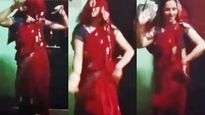 Seema  Haider Dance Video: सीमा हैदर का डांस वीडियो हुआ वायरल, लाल साड़ी में ठुमके लगाती हुई आई नजर 
