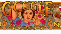  Google Doodle : Sridevi का है आज 60वां जन्मदिन, गूगल ने भी इस खास अंदाज में क‍िया याद 
