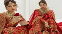 Sajal Ali: उफ्फ..दुल्हन बनीं सजल अली लाल लहंगे में लगीं जन्नत की हूर,खूबसूरती ने ढाया कहर