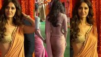  अंबानी के गणेश चतुर्थी सेलिब्रेशन में साड़ी के साथ ब्रालेट पहनकर पहुंची द‍िशा पटानी, फिगर देख फैंस हुए कायल 