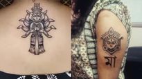 Navratri Tattoo : गरबा नाइट में चलाना है स्‍टाइल का जादू, लगाइए ये ट्रेंडी डिजाइनर टैटू 