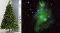 Christmas से पहले अंतरिक्ष में दिखा क्रिसमस ट्री का अनोखा नजारा, NASA ने शेयर की फोटो