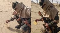  बाप रे! BSF जवान ने तपती रेत पर 47 डिग्री टेम्‍परेचर पर सेंका पापड़, ब‍ीकानेर से वीडियो हुआ Viral