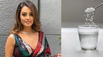 Anita Hassanandani नमक के पानी से करती हैं दिन की शुरूआत, जानें खाली पेट Salt Water पीने के फायदे 