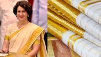 Priyanka Gandhi Oath Saree : MP प्रियंका गांधी ने केरल की पांरपर‍िक कसावु साड़ी पहन ली शपथ, जानें इसकी खासियत 