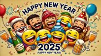 Funny New Year Wishes For Friends: दोस्तों को साल 2025 की मुबारकबाद देने के लिए चुनें ये मजेदार मैसेज