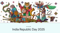  Republic Day 2025 के जश्न में डूबा गूगल, शानदार डूडल बनाकर द‍ी बधाई 