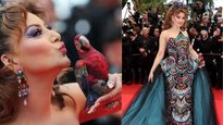 Cannes 2025 : उर्वशी रौतेला के लुक से ज्‍यादा उनके Parrot clutch ने बटोरी सुर्खियां, जानें इस पर्स की कीमत