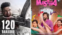 Mastii vs 120 Bahadur Box Office Prediction Day 1: Farhan Akhtar, Ritesh Deshmukh film