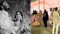 Radhika merchant and Anant Ambani paly fastest garba, seeing traditional dance Donald Trump son Shocked Trending video