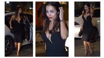 Malaika Arora late night birthday party look Malaika Arora gets dirty flirty in black hot dress