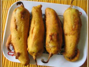 Hari Mirchi Pakora Hari Mirchi Pakora