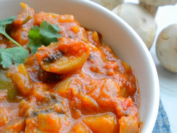 Mushroom Masala 