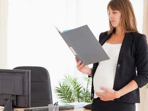 Pregnant Working Woman Pregnant Working Woman