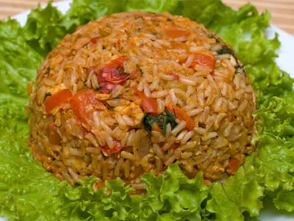 Tomato Garlic Rice